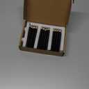 PATIKIL Black Colored Pencils Set,48 Pcs Oil Color Pencils Wooden 3.5inch Coloring Drawing Half Pencils for Artists Art Painting