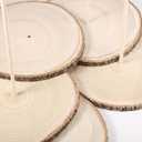 Canlierr 12 Set Bear Centerpieces for Baby Shower Decor Includes Wooden 23-26in Bear Rounds Circles Slices with Stick DIY Craft Birthday Wedding Gender Party Table Decorations, 3 Colors