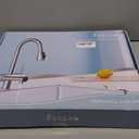 FEELSO Kitchen Faucets with Filtered, Stainless Steel Filter Kitchen Faucet with Pull Down Sprayer Reduces Lead, Chlorine, Bad Taste & Odor,High Arc Kitchen Sink Faucet 1 or 3 Hole for Farmhouse