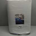 Wedge Pillow for Sleeping & Resting, 24"x24"x10" Memory Foam Cushion with Grey and White Patterned Polyester Cover, Ideal for Bedroom & Living Room  Comfortable Support for Adults