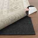 Deep Dream Dual Surface 5'x7' Rug Pad, Waterproof 1/8" Thick Felt + Natural Rubber Backing, Non Slip Carpet Gripper for Area Rugs, Protective Cushioned Pads for All Floors