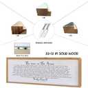 Surfapans Master Bedroom Above Bed Wall Decor 32"12" Always Kiss Me Goodnight Sign Rustic Farmhouse Couples Over Bed Romantic Love Quotes Modern Large Wood Frame Horizontal Wall Hanging Art (Black