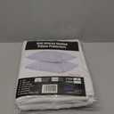 Quilted Pillow Protectors King Pair 20x36 Inches Extra Soft Thick Ultra Plush White Zippered Set of 2 Size Encasement