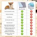Puppy Pads with Pheromones, Washable Puppy Pee Pads for Dogs Reusable Puppy Pads for Dogs and Cats - Leak & Odor Proof, Non-Slip Base Training Pads for Home & Travel(with Pet Hair Removal Gloves)