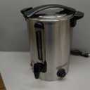 Commercial Coffee Urn, 100 Cup Coffee Maker and Hot Water Urn, 1500W Fast-Brewing Percolator for Business, Parties, Catering, and Large Gatherings