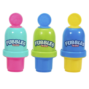 Little Kids Fubbles No-Spill Mini Bubble Tumbler (3 Pack), Multi (99630)