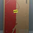 Over The Toilet Storage Cabinet, Farmhouse Storage Cabinet Over Toilet with Barn Doors & Toilet Paper Holder StandHome Space-Saving Toilet Rack, for Restroom/Laundry and Bathroom.(Wash Grey)