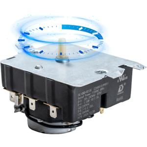 OEM WE4M533 Dryer Timer Compatible with GE Hotpoint, OEM WE4M533 Replaces These Parts: 234D1296P005 TMD1EM03 WE04M0533 WE4M364 WE4M533-24PK 3029574 AP5780508 EAP8690648 PS8690648