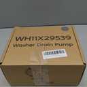 Upgraded WH11X29539 WH11X39237(OEM) Washer Drain Pump Filter Assembly, Fit for GFW550SSN0WW GFW550SSN1WW GFW550SSN2WW GFW550SSN3WW GFW550SSN4WW GFW550SSN5WW GFW550SPN0DG for GE Top Load Washer Parts