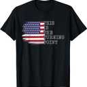 2 Pack This is The Turning Point Tee USA Flag for Men Women Teens T-Shirt L