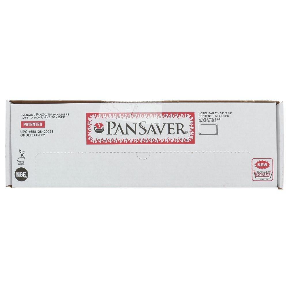 Pansaver 42002 Disposable Pan Liners Fits 6"D Full-Size Steam Table Pans