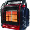 Mr. Heater 18,000 BTU Big Buddy Pro Series Portable Propane Heater (Red)