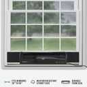 Vornado TRANSOM AE Window Fan with Alexa, 4 Speeds, Reversible Exhaust Mode, Weather Resistant Case, Whole Room, Black