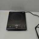 Mueller RapidTherm Portable Induction Cooktop, 1800W Hot Plate Electric Stove Top Burner. 8 Temp Levels, Auto-Off & Pot Detection, LED Display, Child Lock, 4 Programs, Burners for Cooking