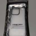 MC Fashion for iPhone 16 Pro Max Case, Cute 3D Bear Ear Design Slim Bumper Cover, Shockproof Soft TPU Case (Black)