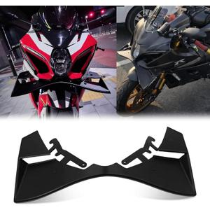 MOEXEXEX for GSX-R1000R 2021 2020-2017 GSX-R1000 2026 2025 2024 2023 2022-2017 Accessories Motorcycle Front Spoiler Kit Winglet Kit Fairing Downforce Naked Front Spoiler Wingtip Aerodynamic Wing