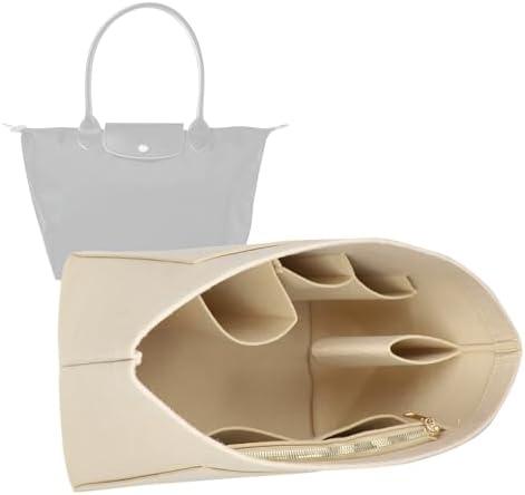 Amazon.com: Felt Purse Organizer Insert for Longchamp Le Pliage Neo Handbags Insert Organizer 1012BEIGE-M : Clothing, Shoes & Jewelry