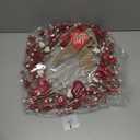 TEMPUS 18" Artificial Valentine's Day Wreath, Pink and Red Heart Berry Wreath for Front Door Wall Party Wedding Decorations, for Girl Friends for Valentine's Day