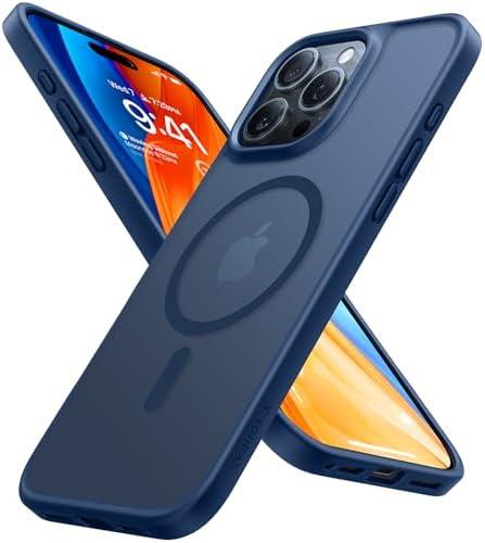TORRAS Magnetic Shockproof for iPhone 16 Pro Max Case, [4X Military-Grade Protection] [Compatible with MagSafe] Translucent Case for iPhone 16 Pro Max Anti-Scratch Guardian 6.9"