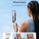 TELESIN Magnetic Mini Selfie Stick, Phone Tripod for iPhone 17 16 15 & Android, Portable Pocket-Size Phone Stand with Zoom Remote Control, Mag-Safe Tripods for Desk/Solo Travel/TikTok Content Creation