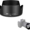 JJC Reversible Lens Hood Shade for Nikon AF-S DX 18-140mm f/3.5-5.6G ED VR, AF-S DX 18-105mm f/3.5-5.6G ED VR, AF-S DX 18-135mm f/3.5-5.6G ED IF & AF-S 18-70mm f/3.5-4.5G ED-IF Replaces Nikon HB-32