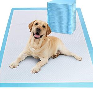 BESTLE Extra Large Pet Training and Puppy Pads Pee Pads for Dogs 28"x34" -40 Count Super Absorbent & Leak-Free