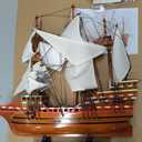 23" Wooden Mayflower Sailing Ship Model, Nautical Decor for Home, Thanksgiving Gift, Sailboat Decor, Maritime Gift, Nautical Christmas Boat Present