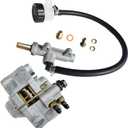 Rear Brake Caliper & Master Cylinder Set Compatible with Polaris Magnum 325 500 Scrambler 400 500 Trail Blazer 250 400 Trail Boss 325 330 Xpedition 325 425 Xplorer 250 400 Part # 1910449