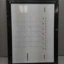 Dry Erase Calendar Whiteboard for Wall, 17.7"  23.6" Magnetic Monthly and Weekly White Board, Family Planner