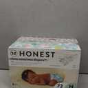 The Honest Company Clean Conscious Diapers for Sensitive Skin | Up to 100% Leakproof | Hypoallergenic, Fragrance Free | Gender Neutral | Club Box, Size Newborn, 72 Count (Prints May Vary)