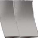 2 Pack Extra Large Dog Door Replacement Flaps with Screws, Compatible with PetSafe Freedom Doggie Doors PAC 11-11040, Dog Door Flap Measures 13 1/8x 24 7/8, Flexible, Durable