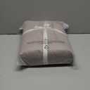 MooMee Bedding Sheet Set 100% Washed Cotton Linen Like Textured Breathable Durable Soft Comfy (Solid Brown, King)