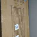 Fairy Baby 51.18" Extra Tall Cat Gate for Doorway, 29.5"-40.5" Extra Wide Pet Gate Dog Barrier Indoor for Cats Dogs, Kid Puppy Dog Gate No Jumping Over & No Climb, Metal Child Safety Proof Gate, Black