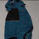 LOVELONGLONG Waterproof Dog Raincoat with Removable Hood  Outdoor Full Body Dog Jacket, Windproof Snowproof Shell Suit  All Season Pet Rain Gear Ocean Teal S (S (Back 11.5"))