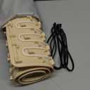 Food Warming Mat with Dual-Zone Temp Control Portable Food Warmers For Parties Buffet, 5s Fast Heat, Rollable Silicone Electric Warming Tray with Timed & 4 Temp Levels Use for Gatherings Dinner Travel