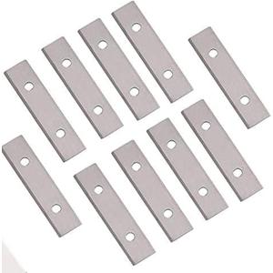 2.38"(60mm) Paint Scraper Carbide Blades Double-Edged Reversible Replacement Blade 2-3/8"(60X12X1.5mm) Fits Most equivalent General purpose Hand-Held Scrapers,10pcs