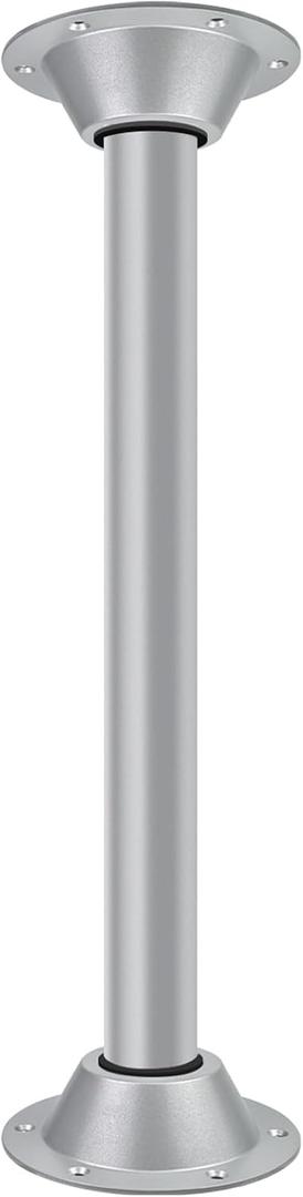 29" RV Table Leg and RV Table Base Mount,Camper Tables Legs, Aluminum Surface Mount Pedestal Bases Flange with Dinette Tables Legs Pipe for Camper Trailer Motorhome, Includes Mounting Screws (29 Inch - 1 Set)