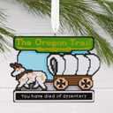 Hallmark The Oregon Trail Video Game Christmas Ornament, 1 Count