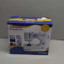 Sewing Machine with 12 Built-in, Stitches & 2 Speed(High-Low Speeds) Sewing Machine for Beginners with Accessory Kit,with Foot PedalLEDLight