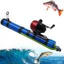 Fishing Catapult Rod, 2026 Upgraded Fly Fishing & Lure Launcher Rod, Compact Telescopic CatapultTool for Saltwater or Freshwater, Great Gear for Outdoor Anglers & Travel (Standard)