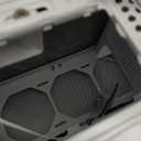 GAMDIAS White ATX Mid Tower Gaming Computer PC Case w/Tempered Glass, Built-in 4X 120mm ARGB Fans, Support Up to 6X 120mm Fans, 360mm AIO/Radiator, 340mm GPU/VGA, 160mm CPU Air Cooler