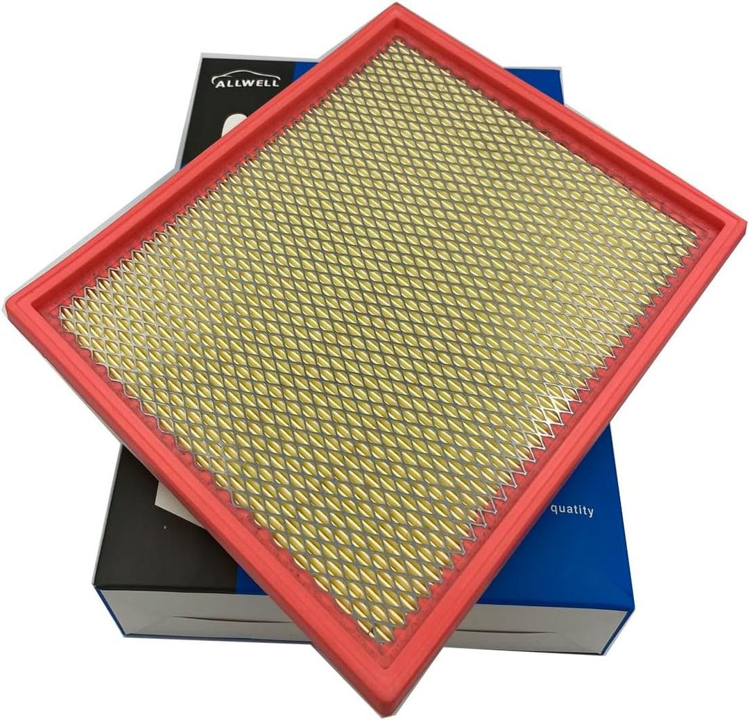 ALL WELL Engine Air Filter Compatible with Nissan Armada, Frontier, NV1500, NV2500, NV3500, Pathfinder, Titan, Xterra, Infiniti QX56(2004-2010 I), Equator 2009-2012,CA7440, 53007386AB