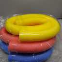 3 Pack Pool Noodles, Blue/Red/Yellow, 59 Inch | Premium Foam, Floatation Aids, Pool Parties, Water Sports