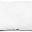 EDOW Throw Pillow Insert, LightweightSoft Polyester Down Alternative Decorative Pillow, Sham Stuffer, Machine Washable. (White, 12x20)