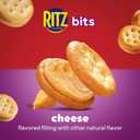 RITZ Bits Cheese Sandwich Crackers, Lunch Snacks, 10 Snack Packs (EXP 05/19/26)