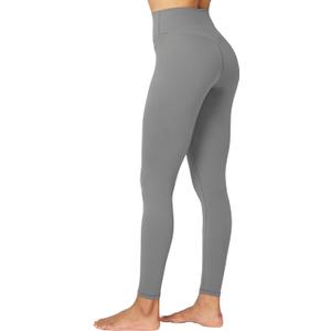 Sunzel Sunzfly Workout Leggings for Women, Tummy Control Compression Workout Gym Yoga Pants, High Waist & No Front Seam Lycra (Medium, Charcoal)