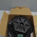 Birdream 2 Pack Bird Feeders for Outdoor Hanging, Retro Pagoda Design Fun Installation Bird Feeder, Attracting Wild Birds Chickadees Goldfinches Cardinals Finches and Sparrows (Black)