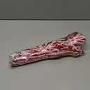 Anderson's Metallic Red and White Foil Textured School Spirit Shakers, Cheerleader Pom Poms, Football Basketball Homecoming, Squad, Team, Party, Dance, Club, Performance, Fan Celebration Pack of 10