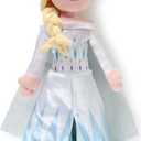 Jay Franco Kids Plush Pillow Buddy - 21 Inches Ultra-Soft Stuffed Plushie & Cozy Pillow, Official Licensed Product, Blue - Princess Elsa