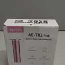 4.8IN Longer Electric Foot Callus Remover with 80pcs Sandpaper Discs, Professional Aluminum Callus Remover for Feet, Stepless Speed Control Pedicure Tools for Dead Skin (Pink)